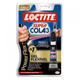 Super Cola 3 Loctite 3grs Gel Flexível