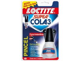 Super Cola 3 LOCTITE com Pincel (5 g)