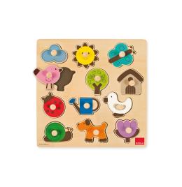 Puzzle  Countryside Silhouette Puzzle (13 Peças)