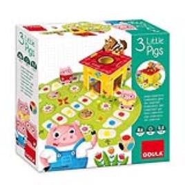Jogo de madeira Diset Goula 3 Little Pig Madeira