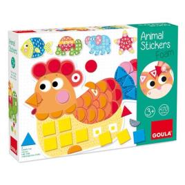 Jogo  Adesivos nos Animal (Idade Mínima: 3)