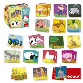 Goula Lotus Farm Animals Memo 3-6 Years Multicolor