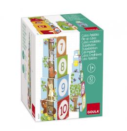 Cubos Empilhar Bosque