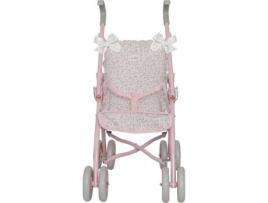 Carrinho de Bebé Individual LA NINA Violeta (34 X 62 X 42 Cm) Rosa e Branco