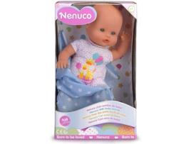 Boneco FAMOSA Nenuco Recém Nascido com Som de Bebé