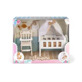 Set Berço, cadeira de papa e acessórios Barriguitas