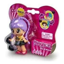 Pinypon new look cabelo lilás 30579