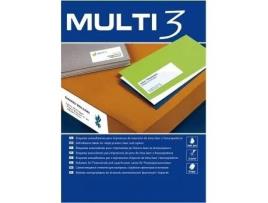 Etiquetas Adesivas APLI Multi3 105 x 37 mm - 100 Folhas