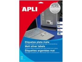 Etiquetas Resistentes  Prateadas