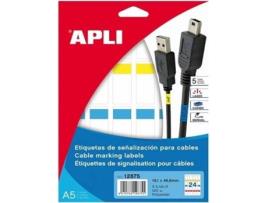 Etiquetas de Sinalização APLI para Cabos 19 x 48.8