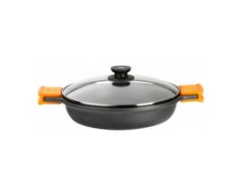 Caçarola com Tampa de Vidro BRA A270540 Alumínio 40 cm