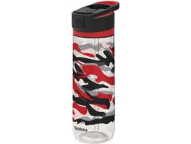 Garrafa  Quick Sip Black Cammo 830ml (7x7x24cm)