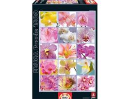 Puzzle EDUCA BORRAS Collage De Flores (1500 Peças)
