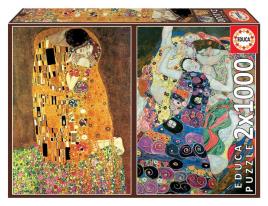 Puzzle  Gustav Klimt (1000x2 Peças)