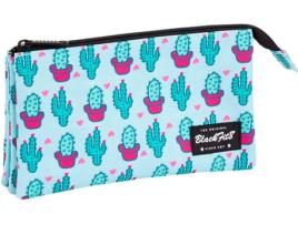 Estojo BLACKFIT8 Cactus Triplo (22x12x3cm)