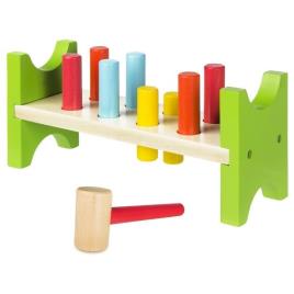 Jogo de madeira Banco Martelo (10 pcs)