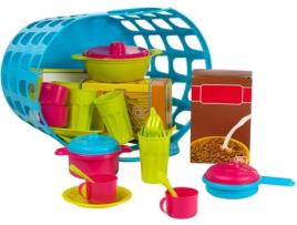 Utensílios de Cozinha  Cesta de compra com 34 acessórios de cozinha