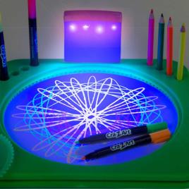 Cra-z-art Conjunto De Desneho Cra-z-glow Mandala 6 Years Multicolour