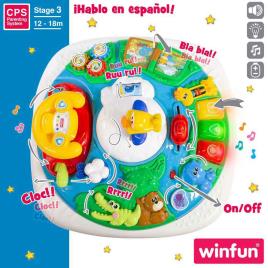 Winfun Centro De Atividades Globetrotter 12-18 Months Multicolour