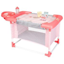 Color Baby Berço. Troca De Mesa E Cadeirinha Para Bonecas 3-in-1 One Size Pink / Grey