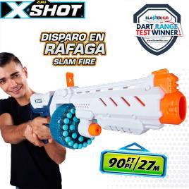 X-shot Arma Lançadora De Dardo De Espuma Turbo Fire 8 Years Multicolour