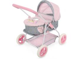 Carrinho de Bonecas  Com Alcofa e Cadeira de passeio 3 em 1 Lovely Friends