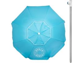 Guarda-Sol de Praia AKTIVE 62166 Azul (200cm)