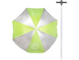 Guarda-Sol de Praia AKTIVE 62210 Multicor (180cm)