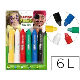 Maquilhagem Alpino Face Stick 6 Cores Sortidas