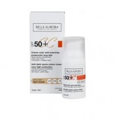 CC CREAM anti-manchas tono claro SPF50+ 30 ml