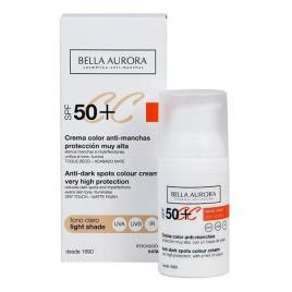 Creme Antimanchas Cc Cream Bella Aurora Tom claro - 30 ml