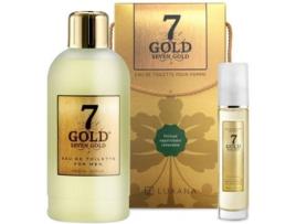 Conjunto de Perfumes LUXANA Seven Gold  Eau de Toilette (2 un - 1000 ml)