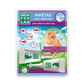 Pipeta anti-insetos para gatos  2Uds