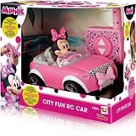 Carro Rádio Controlo Minnie Mouse City Fun Cor de rosa