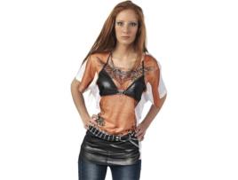 Fato de Mulher  Tatuagem (Tam: S)