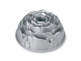 Forma Bundt Nordic Ware Rose Prata