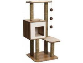 Arranhador para Gatos  V-Hight Preto