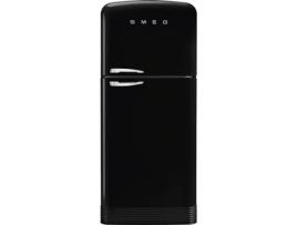 Frigorífico SMEG Anni 50 FAB50RBL5 (No Frost - 192.1 cm - 524 L - Preto)