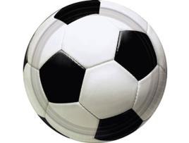 Pratos de Festa DISFRAZZES Futebol (8 un - 22,8 cm)