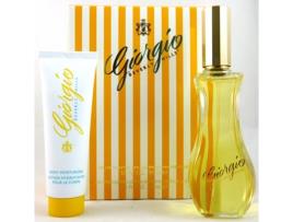 Coffret  Giorgio Yellow Caso Edt 90 ml + Locao Corporal 50 ml