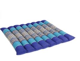 Almofada De Ioga  YOGAPRODUCTS Flat Rollable Azul (40 x 38 x 4 cm - Kapoc)