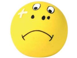 Bola para Cães  Smileys (6 cm - Látex)