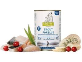 Ração para Cães ISEGRIM (450 g - Húmida - Adulto - Sabor: Truta)