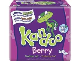 Toalhitas KANDOO Frutos do Bosque (2x60un)