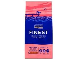 Ração para Cães FISH4DOGS (12 Kg - Seca - Adulto - Sabor: Salmão)