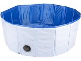 Piscina para Cães  (Azul - 80x30cm - PVC)