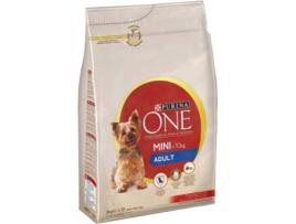 Ração para Cães ONE (3 Kg - Seca - Adulto - Sabor: Boi e Arroz)