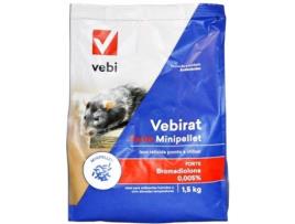 Raticida VEBIRAT Forte Minipellet (pac.1,5kg)