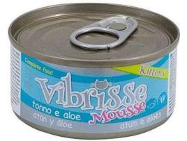 Ração para Gatos VIBRISSE (70 g - Húmida - Sabor: Atum e Aloé)