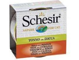 Ração para Gatos SCHESIR (7x70 g - Húmida - Sabor: Atum com Cenoura)